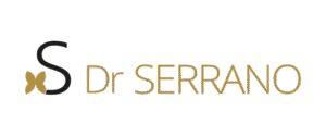 Logo de Dr Serrano, marca dermatológica disponible en 27Skin