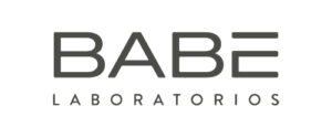 Logo de BABÉ, marca dermatológica disponible en 27Skin